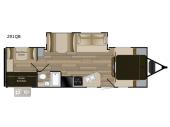 Floorplan - 2017 Heartland Sundance XLT 291QB