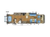 Floorplan - 2017 Jayco Precept 35UP