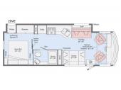 Floorplan - 2017 Winnebago Vista 29VE