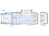 Floorplan - 2017 Winnebago View 24G