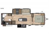 Floorplan - 2017 Keystone RV Springdale 287RB