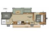 Floorplan - 2017 Starcraft Launch Ultra Lite 27BHU