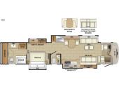 Floorplan - 2017 Entegra Coach Cornerstone 45W