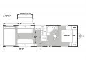 Floorplan - 2017 Eclipse Iconic Pro Lite 2714SF