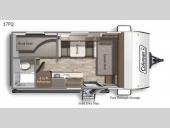 Floorplan - 2017 Dutchmen RV Coleman Lantern LT Series 17FQ