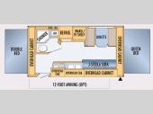 Floorplan - 2008 Jayco Jay Feather EXP 19 H