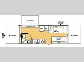 Floorplan - 2007 Forest River RV Shamrock 233