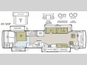 Floorplan - 2008 Tiffin Motorhomes Allegro Bus 40 QSP