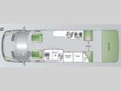 Floorplan - 2008 Pleasure-Way Plateau TS