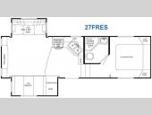 Floorplan - 2010 Gulf Stream RV Canyon Trail 27 FRES