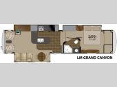 Floorplan - 2011 Heartland Landmark Grand Canyon