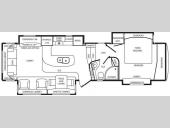 Floorplan - 2011 DRV Luxury Suites Mobile Suites 36 TKSB4