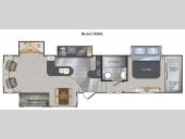 Floorplan - 2012 Keystone RV Alpine 3450RL