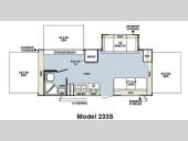 Floorplan - 2012 Forest River RV Rockwood Roo 233S