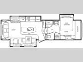 Floorplan - 2012 DRV Luxury Suites Mobile Suites 32 RS3