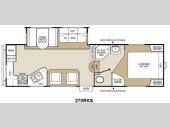 Floorplan - 2013 Coachmen RV Chaparral Lite 270RKS