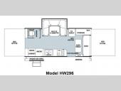 Floorplan - 2013 Forest River RV Rockwood High Wall Series HW296