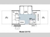 Floorplan - 2013 Forest River RV Rockwood Premier 2317G