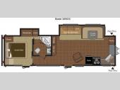 Floorplan - 2013 Keystone RV Hideout 30FKDS