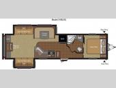 Floorplan - 2013 Keystone RV Hideout 31RLDS