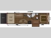 Floorplan - 2014 Keystone RV Energy 245FBWE