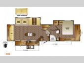 Floorplan - 2014 CrossRoads RV Sunset Trail Reserve SF33RL