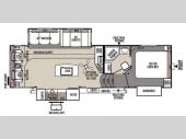 Floorplan - 2015 Forest River RV Rockwood Signature Ultra Lite 8285IKWS