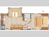 Floorplan - 2015 Lance Travel Trailers 2285