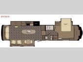 Floorplan - 2015 Redwood RV Redwood 38GK