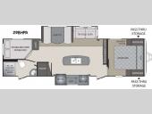 Floorplan - 2015 Keystone RV Premier Ultra Lite 29BHPR