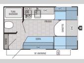 Floorplan - 2015 Jayco Jay Flight SLX 145RB