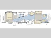 Floorplan - 2007 Monaco Executive 44 Denali IV