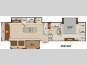 Floorplan - 2015 Coachmen RV Chaparral 336TSIK