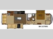 Floorplan - 2016 Heartland Bighorn 3270RS