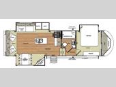 Floorplan - 2016 Forest River RV Wildwood Heritage Glen 286RL