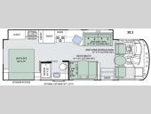 Floorplan - 2016 Thor Motor Coach ACE 29.3