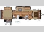 Floorplan - 2016 Keystone RV Hideout 31RBTS