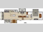 Floorplan - 2016 Coachmen RV Brookstone 395RL