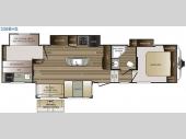 Floorplan - 2016 Keystone RV Cougar 336BHS