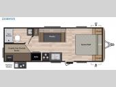 Floorplan - 2016 Keystone RV Springdale 220BHWE