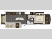 Floorplan - 2016 Keystone RV Alpine 3600RS