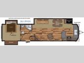 Floorplan - 2016 Keystone RV Retreat 39FKSS