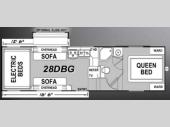 Floorplan - 2015 Eclipse Stellar Wide Lite 28DBG
