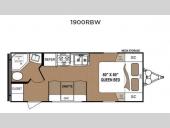 Floorplan - 2016 Dutchmen RV Aspen Trail 1900RBW