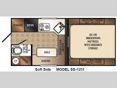 Floorplan - 2016 Palomino Backpack Edition SS 1251