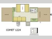 Floorplan - 2016 Starcraft Comet 1224