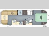 Floorplan - 2016 Airstream RV Flying Cloud 27FB