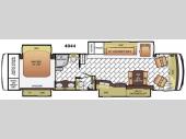 Floorplan - 2016 Newmar Ventana LE 4044