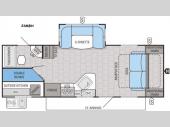 Floorplan - 2016 Jayco White Hawk 24MBH