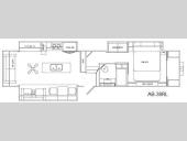 Floorplan - 2016 Augusta RV Ambition AB-38RL